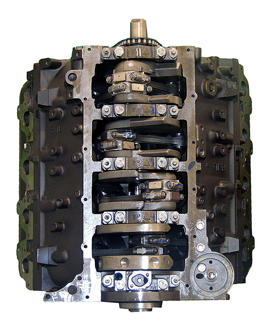 Chevy 496 8.1L V8 Remanufactured Engine - 2002-2003