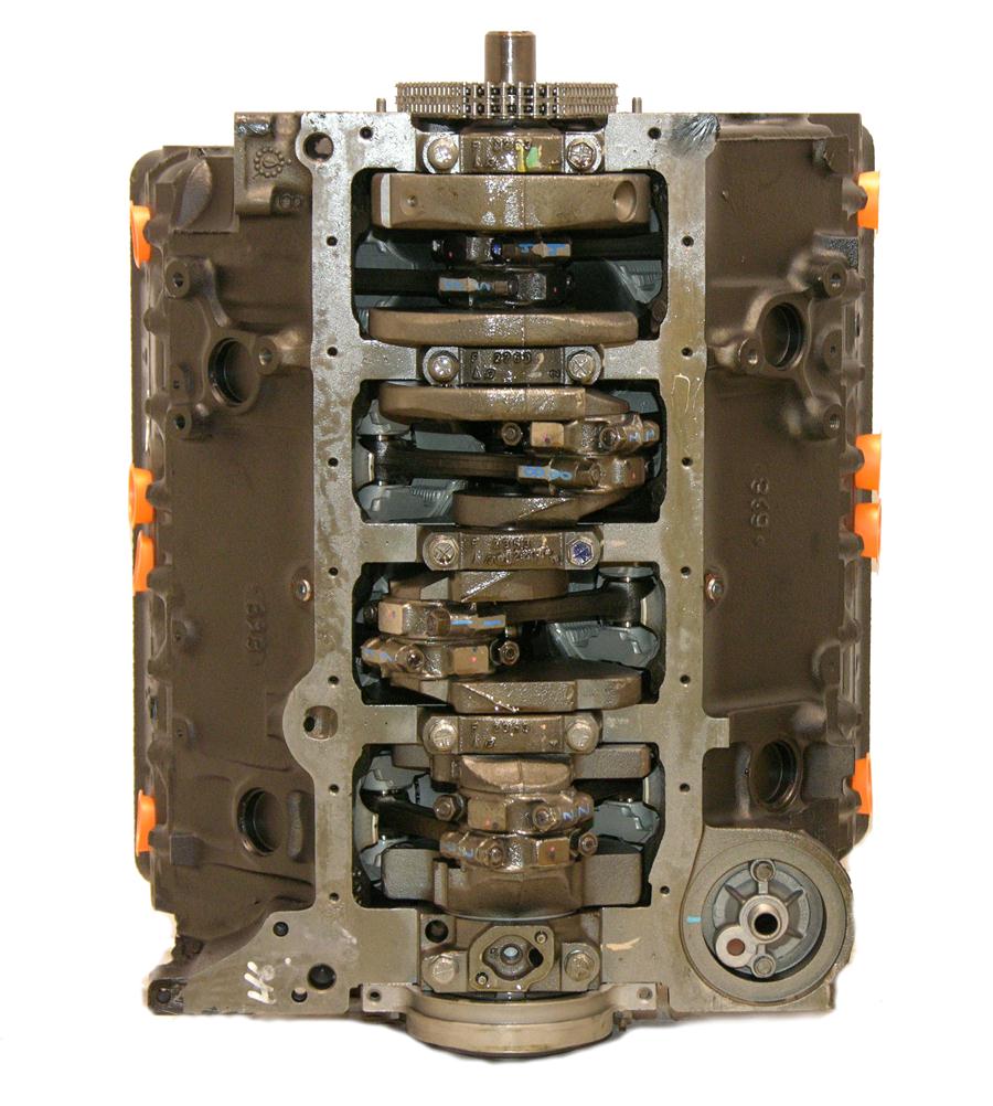 Chevy 350 5.7L 2 Bolt Main V8 Remanufactured Engine - 2000-2002
