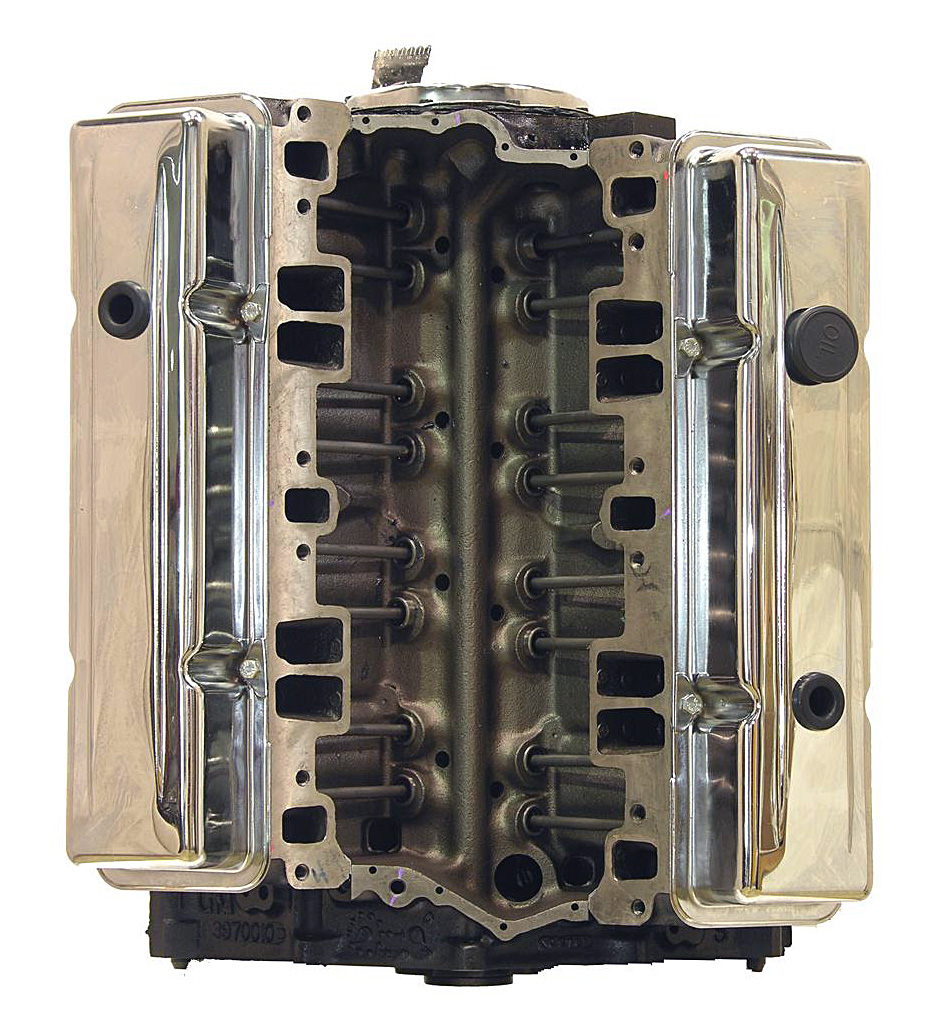 Chevy 350 5.7L 2 Bolt Main V8 Remanufactured Engine - 1964-1977