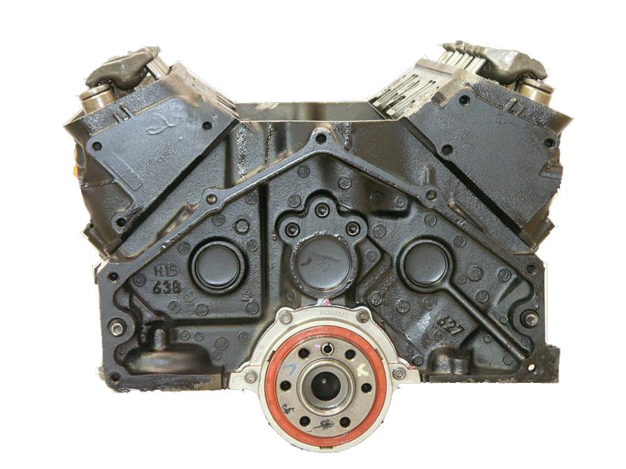 Chevy 350  5.7L V8 2 Bolt Main Remanufactured Engine - 1987-1994